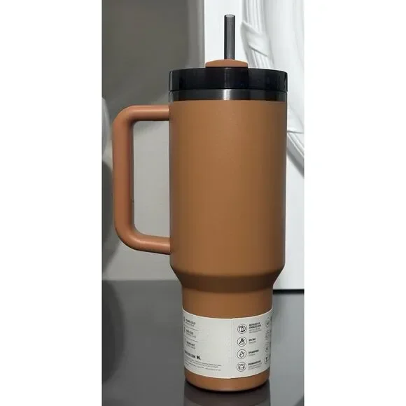 LIMITED EDITION STANLEY QUENCHER H2.O FLOWSTATE TUMBLER, 40OZ- CAMEL